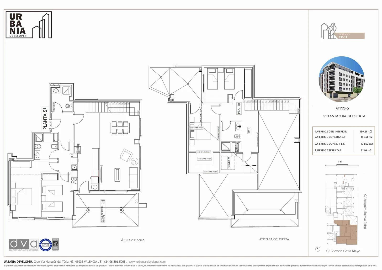 Plano de Vivienda, Edificio EP-14