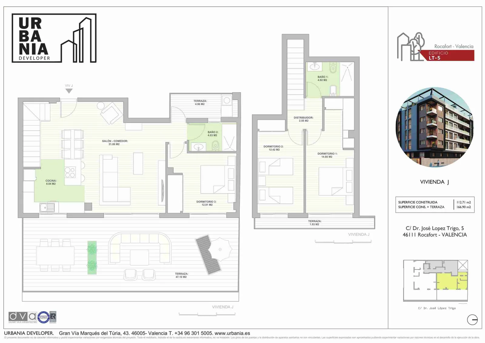 Plano de Vivienda, Edificio LT-5