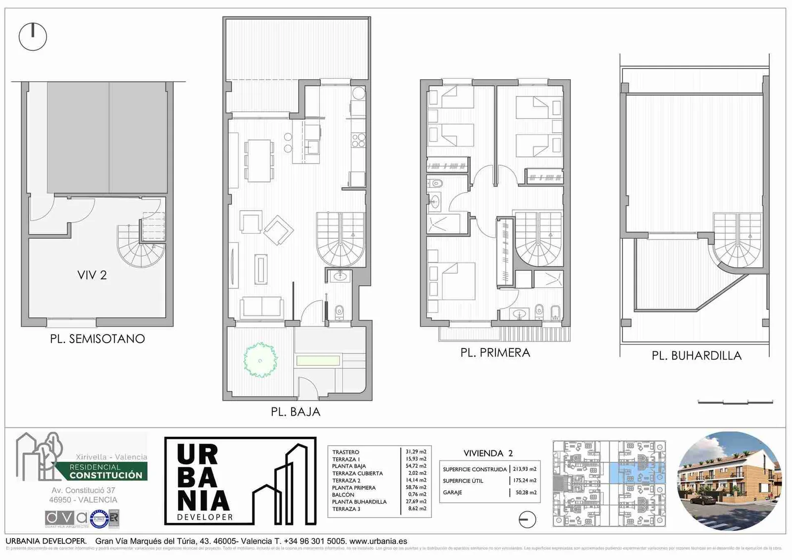 Plano de Tipo 2, Residencial Constitución